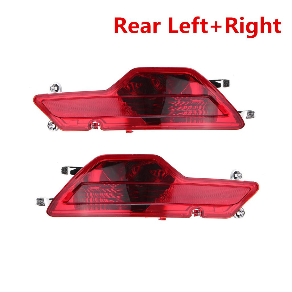 Pair Car Rear Bumper Fog Light Reflector For BMW X6 E71 E72 2008 2009 2010 63147187219 63147187220 Fog Lamp Reflector