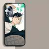 Аниме Ветровка Сакура Чехол для телефона Для Redmi Note 15 Pro 5G 14 13 12 Pro Plus 11 11T 11E 11S 10 Pro 10S 9 9S Чехол Мобильный Прозрачный