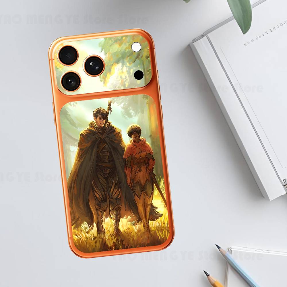Аниме G-Guts Гриффит Для IPhone 17 Pro ProMax Полная задняя крышка Наклейка Wrap Skin Задняя защитная пленка-наклейка
