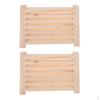 2x Cedar Sauna Grille, 8x5.3inch, Accessories