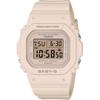 Women's Baby-G BGD-565U-4JF [BABY-G BGD-565 Series] Square Watch Beige Resin Digital