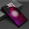 Чехол для телефона с 2D-рисунком для Samsung S26 S25 S24 S23 S22 S21 S20 A56 A36 A16 Защитная крышка из закаленного стекла