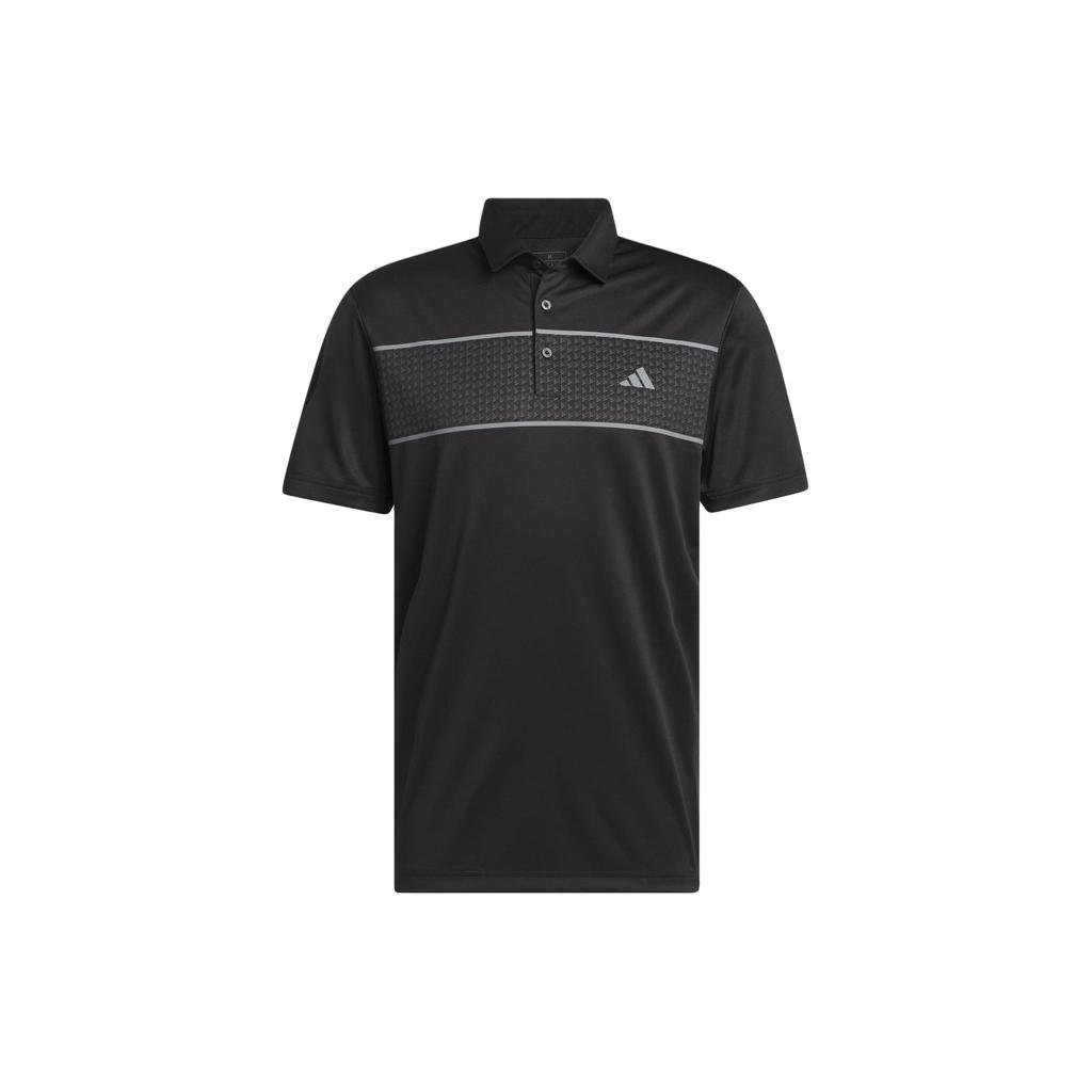 adidas Поло в полоску Мужское черное (унисекс) Поло IS7127
