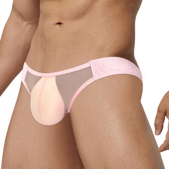 Мужские трусы-слипы с низкой посадкой, однотонные, стринги, однотонные, сетчатые вставки, ультратонкие