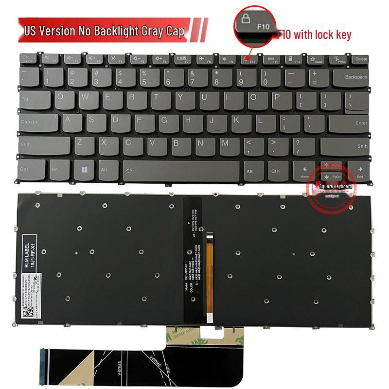 Совместимо с клавиатурой Lenovo ThinkBook 14 G5 IRL, ABP, ARP, APO, IRH 2023