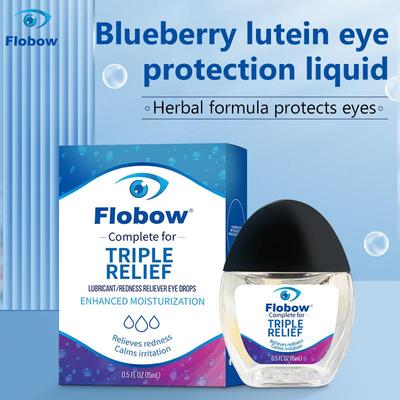 Увлажняющий уход за глазами Решение для сухости глаз Увлажняющий уход за глазами Очищающий успокаивающий уход за глазами Капли для здоровья 15 мл