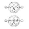 Surgical Steel Nest Nipple Shields Bar Navel Ring Body Piercing Jewelry