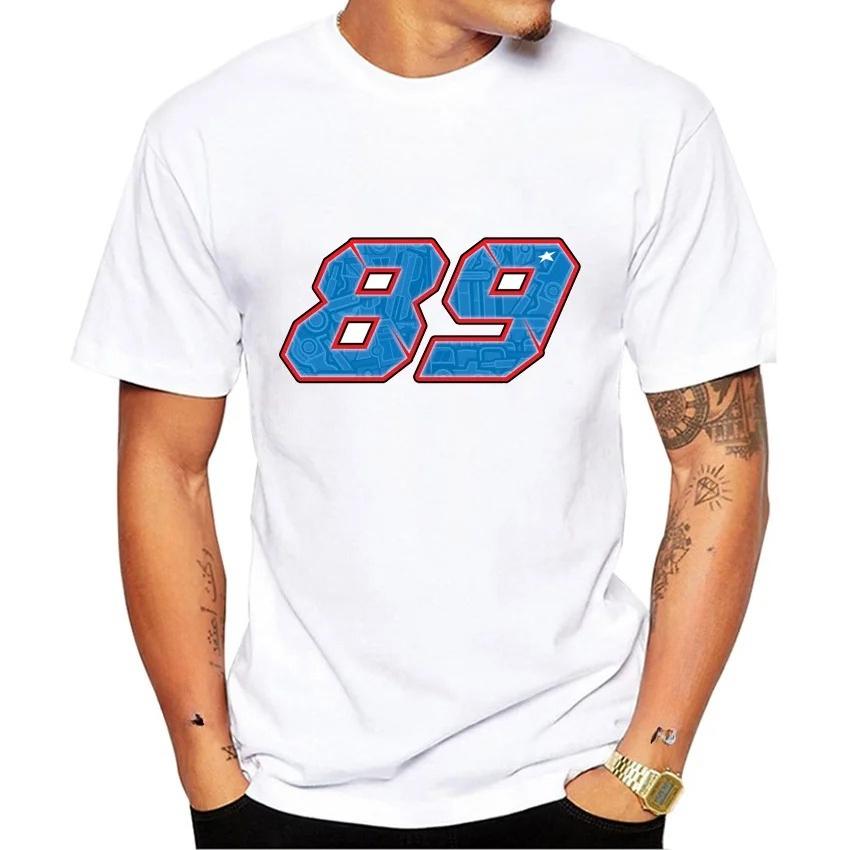 Jorge Martinator 89 GP Race Ride Fans T-Shirt New Summer Men Short Sleeve Sport Boy Casual Tees Motorcycle Riding White Tops