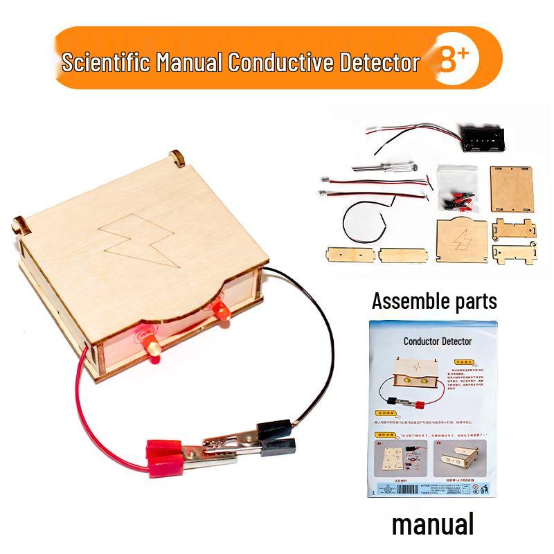 Детский conductive detector - Набор для научных экспериментов - Сделай сам, ручная работа, физические материалы для учеников начальной школы