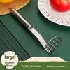 Stainless Steel Potato Masher - Kitchen Tool for Puree, Baby Food, and More.
