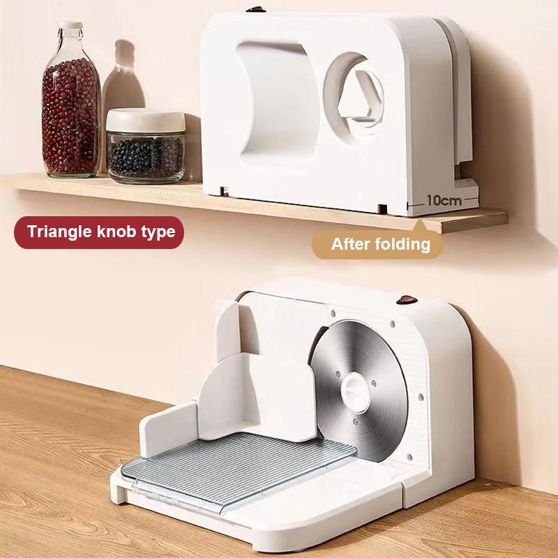 Household Electric Meat Slicer Automatic Frozen Beef Mutton Cutter Foldable Vegetable Fruit Block Slicing Machine
