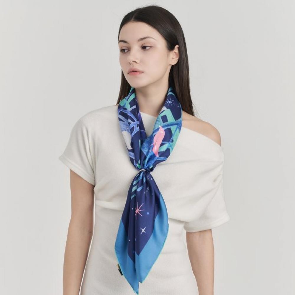 Mercion Care Scarf Blue