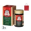 CheongKwanJang Red Ginseng Jingo + Shopping Bag, 250g, 2 Units