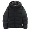 Seamless Down Jacket S Black Hood Men's Used