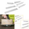 Cream Spatula Stainless Labor-saving Rust-proof Steel Multi-function Cream Scraper Baking Tool for Home