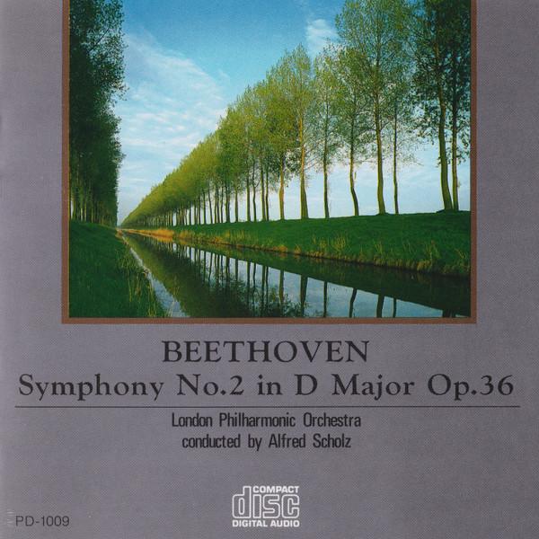 CD ЛЮДВИГ ВАН БЕТХОВЕН, LONDON PHILHA - Симфония №. 2 в Ре мажоре Op.36 / O PD1009 CTA 1985 Япония Классическая Подержанная