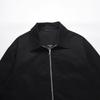 INS Retro Streetwear Black Lapel Jacket: Trendy, Versatile Men's Casual Outerwear