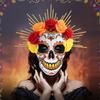 Halloween Mexican Day of The Dead Mask EVA Skull Mask Halloween Party Mask  Modeling Costume Props