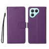 For TECNO Pova 7 Pro 5G Case RFID Blocking 3 Card Slots PU Leather Phone Cover with Wrist Strap
