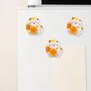 2Pcs God of Wealth Refrigerator Magnet Rotatable Home Office Kitchen Whiteboard Locker Fridge Fortune Cat Magnetic Decoration
