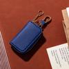 Чехол-блокиратор RFID для автомобильного ключа, противоугонная сумка, сумка для блокировки бесключевого доступа, чехол-защита для ключа из ПУ-кожи, Фарадеевская сумка