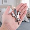 Stainless Steel Portable Door Lock Smooth Surface Safety Lock Portable Door Lock  Hotel
