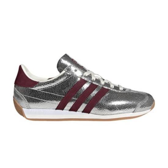 Adidas Женские Country OG 'Silver Metallic Maroon' JQ5111