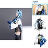 Изысканный костюм для косплея Эолы из Genshin Impact, комплект боди из ПУ для Хэллоуина и Рождества