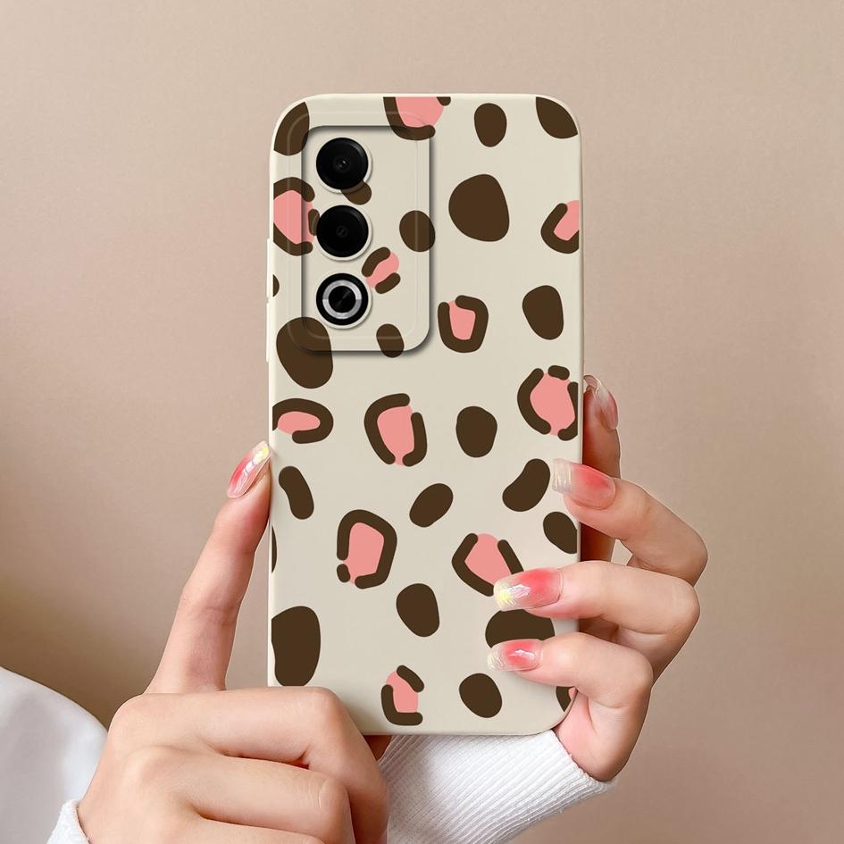 Чехол для OPPO Realme 12 13 P1 A3 Pro Plus C63 K12X Модные этикетки Защита камеры Мягкий жидкий силикон Простой узор Ударопрочный для OPPO Чехол Capa