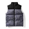 Cotton Vest Men's Autumn and Winter Youth Urban Splicing Still Casual Stand-up Collar Vest Jacket Men's Clothing