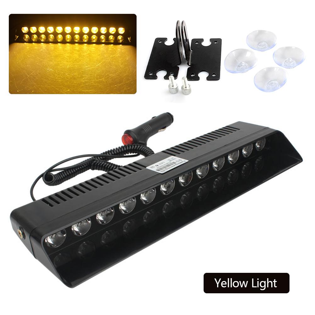 12 В аварийный светодиодный стробоскоп для полиции автомобиля грузовика красный синий янтарный белый светодиодный проблесковый маячок сигнальная лампа автомобильный фонарь в сборе