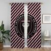 MiamiS Blackout Curtain for Room 2 Panel Home Interior Curtains for Camera Halloween Decoration Partition Shades Living Kitchen