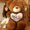 Мягкая игрушка обнимающая плюшевый мишка кукла подарок на день рождения для девочки подарок для лучшей подруги