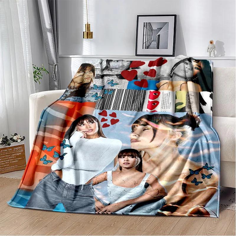 3D Spanish Singer Cute Aitana Soft Plush Blanket,Flannel Blanket Throw Blanket for Living Room Bedroom Bed Sofa Picnic Cover Kid