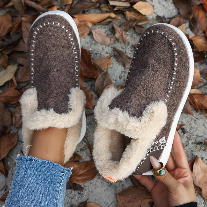 Модные женские ботинки 2024 года, трендовые зимние ботинки с мехом, сохраняющие тепло, зимняя обувь, женские ботильоны, зимние ботинки, повседневная зимняя обувь