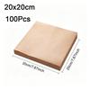 50/100PCS Non-stick Baking Paper Food Grade Baking Sheets New Parchment Paper Sheets  Cooking Frying