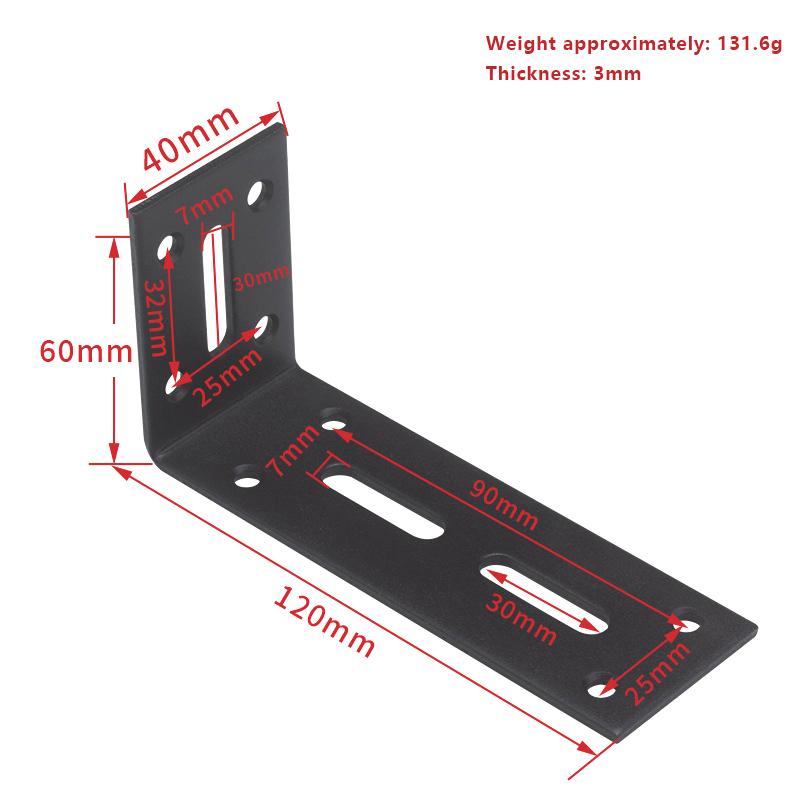 Угловой кронштейн из нержавеющей стали 90 градусов, угловые кронштейны, соединительный кронштейн, крепеж для мебели, дверей, шкафов, экранов, стен