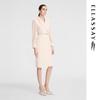 ELLASSAY Elegant Triacetate Blazer Dress