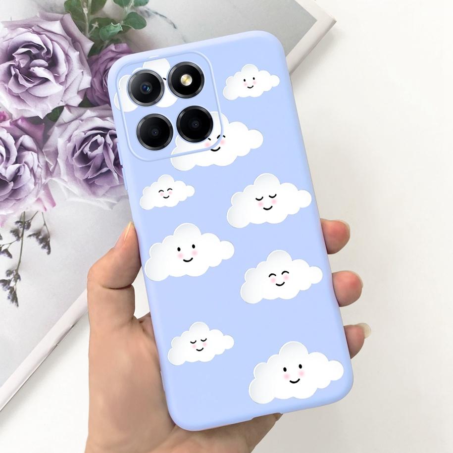 For Cover Honor X8 Phone Case TFY-LX1 TFY-LX2 TFY-LX3 Bumper Popular Flower Cats Soft Cover For Honor 70 Lite X6 X6s X8 5G Funda
