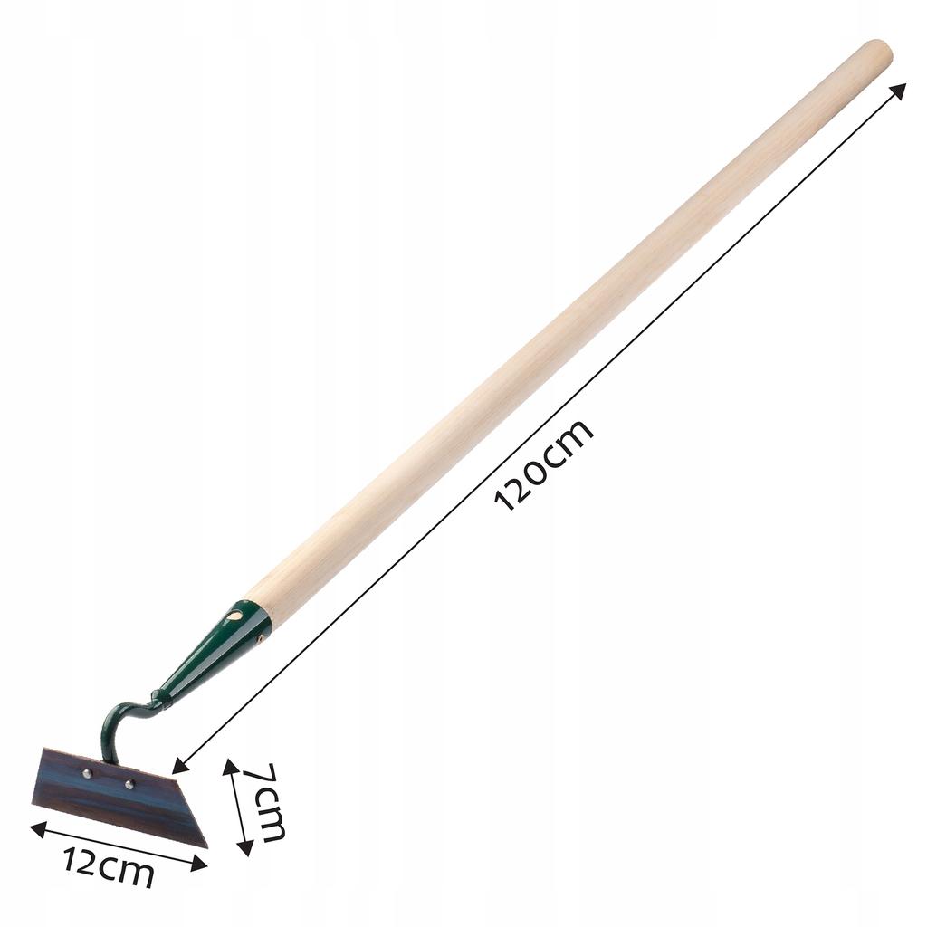 KADAX Мотыга Мотыга Садовая Стальная Черенок 12см