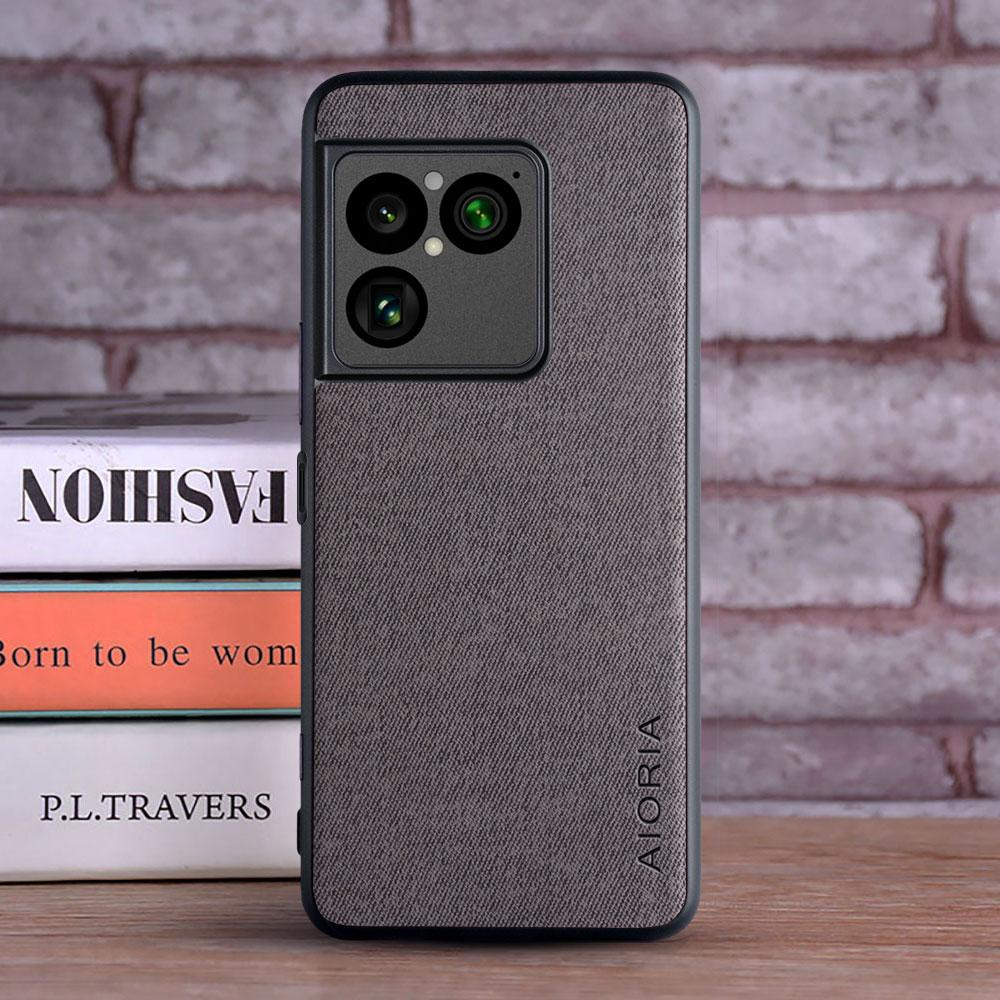 Case for Sony Xperia 1 VIII Textile Leather Fashion Soft TPU Hard PC 3 in1 material for Xperia 1 VIII Case funda Coqua