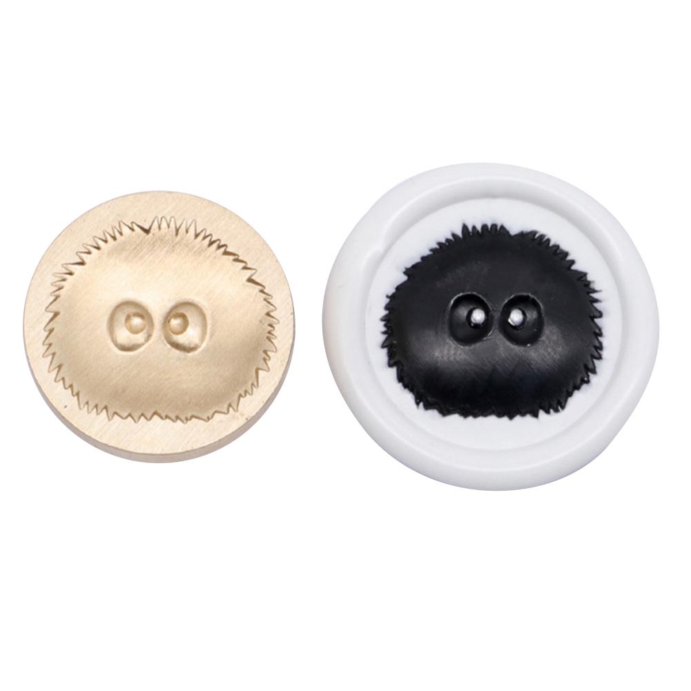 Латунные головки штампов, замена круглой формы, головка уплотнения штампа, 3D-тиснение, DIY Craft