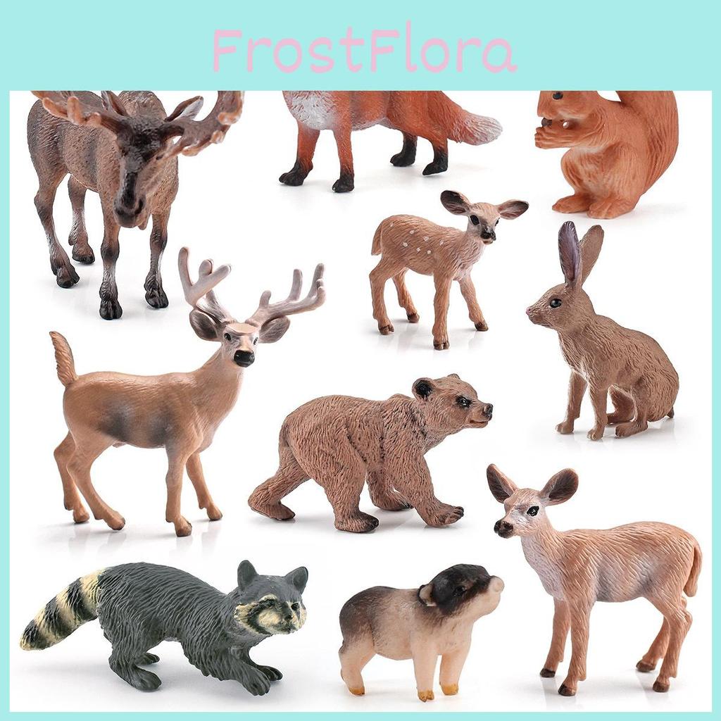 Wild Animal Pvc Figurines Collection With Static Design For Nature Enthusiasts