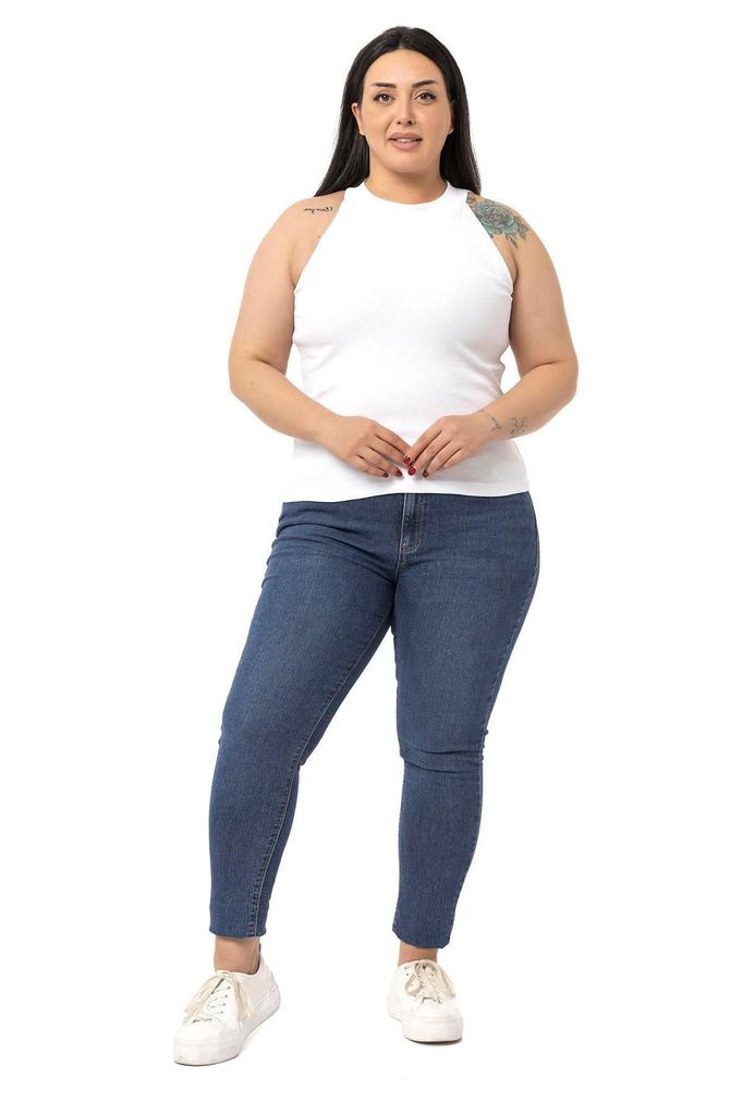 Женский стиль, большой размер, боди, большие размеры, воротник с лямкой на шее, полуводолазка, ребристая камзол, зеленое боди