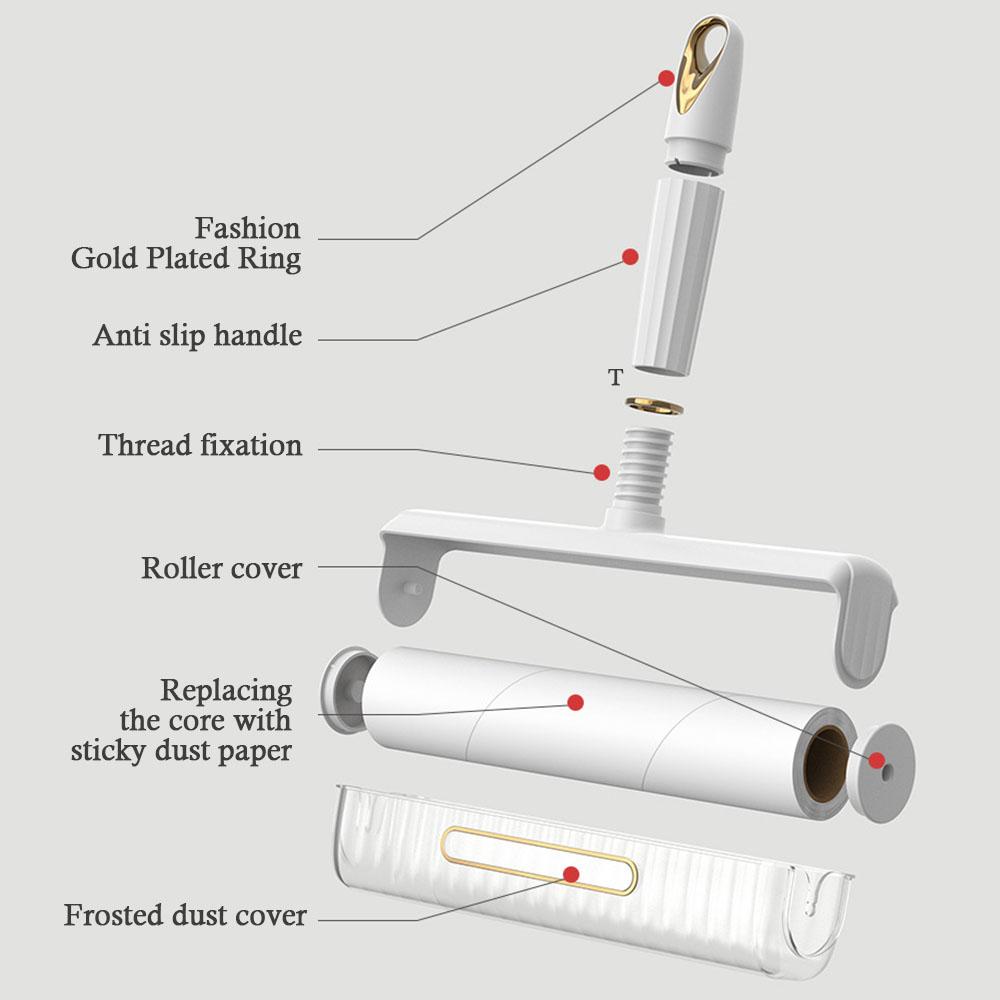 Ролик для удаления катышков, разрываемый рулон бумаги, липкий ролик, многофункциональный щетка для удаления шерсти домашних животных, ролики для чистки одежды