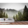 Современные настенные росписи 3D обои с изображением елового леса Съемные настенные наклейки для гостиной спальни Настенная роспись