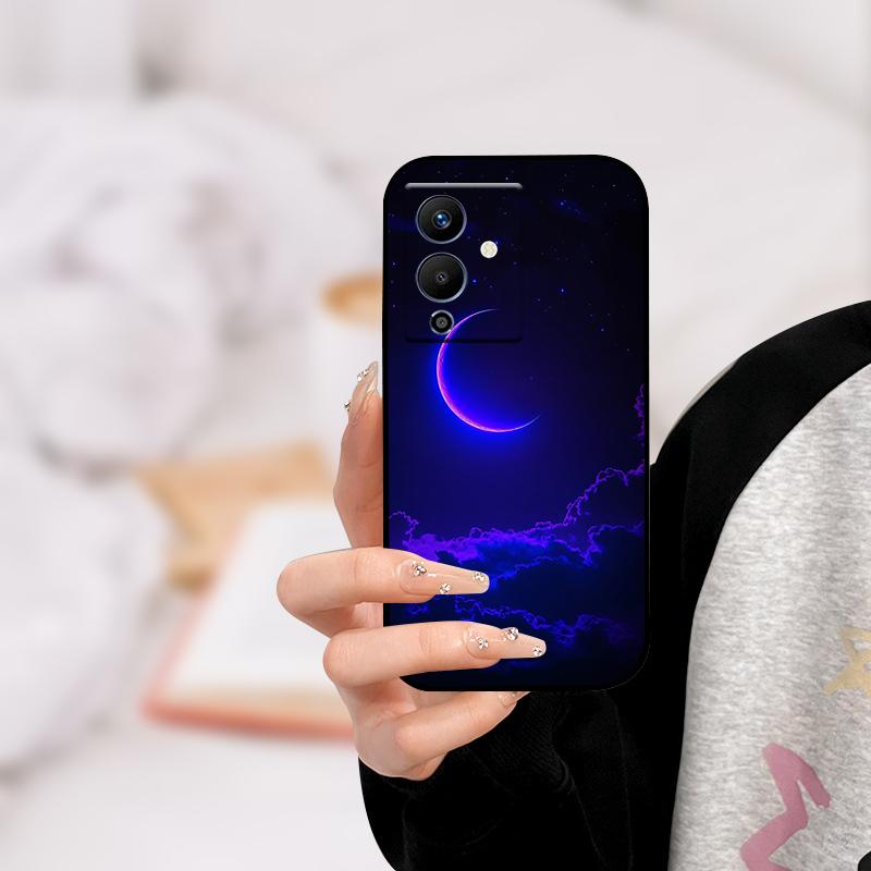 For infinix NOTE 12 PRO 5G Case X671B TPU Wolf Cat Silicone Bumper Cover for Infinix Note 12 Pro 5G Phone Case Note12 Pro 5G