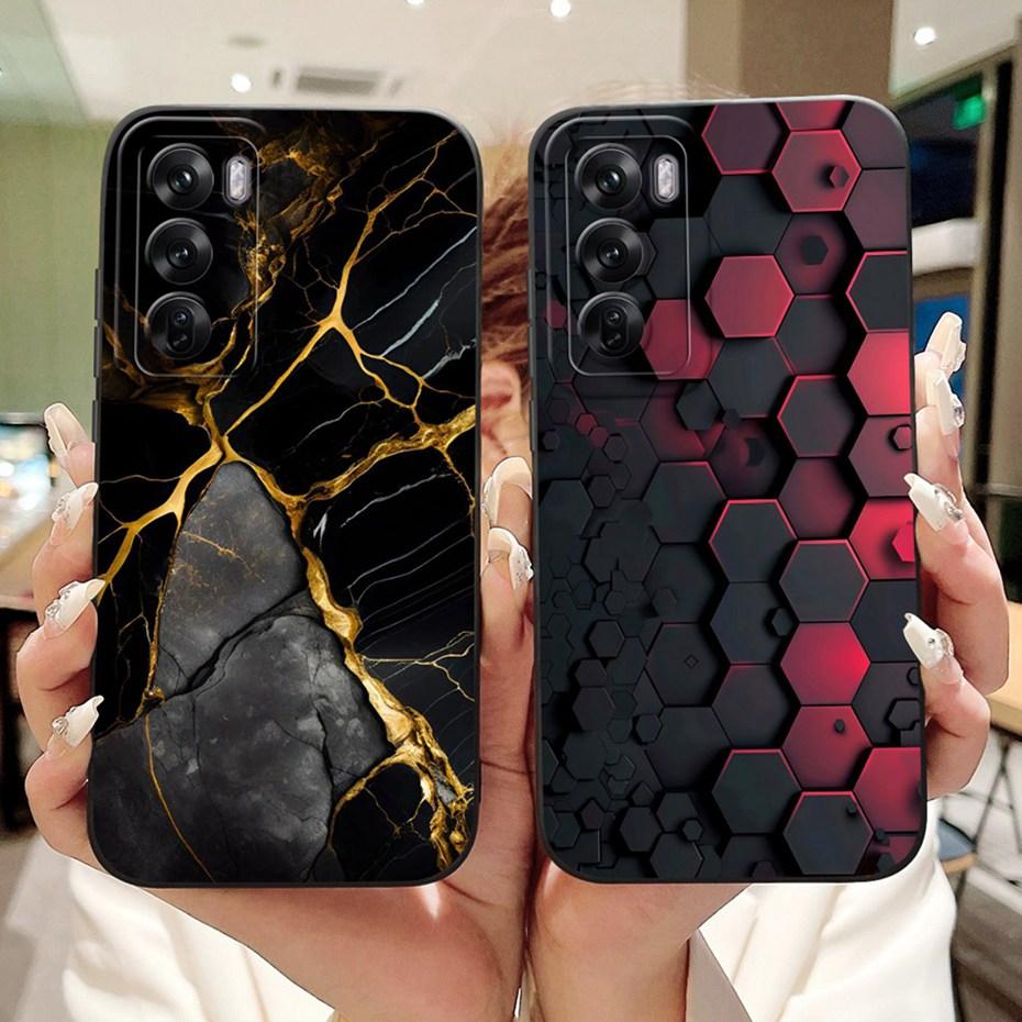 Fashion Painting Phone Case For OPPO Reno12 12Pro 5G Soft Silicone Shockproof Cover For Oppo Reno12 Pro 5G Reno 12 Cases Bumpers