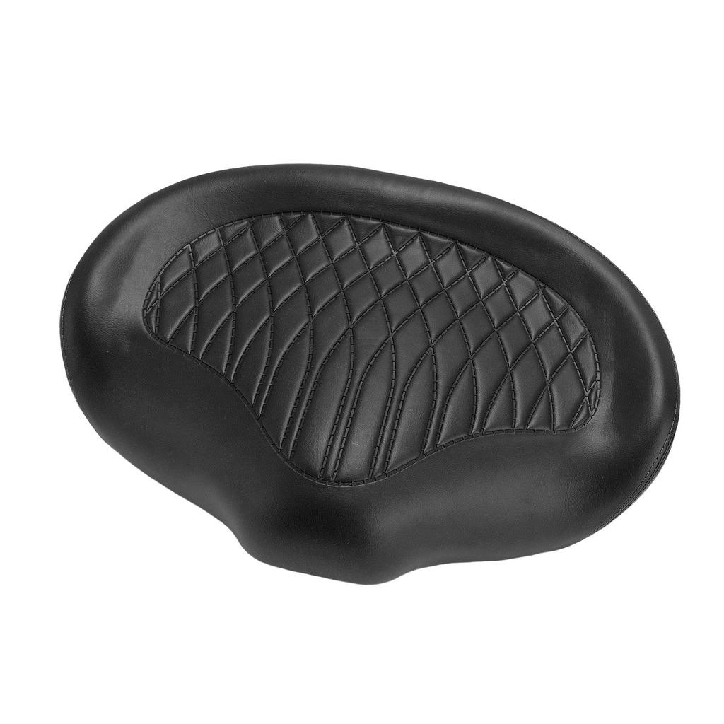 Bike Seat Cushion for Big Butt PU Leather Sponge Water Proof Wide Bike Saddle Seat for Electric Bikes Folding Bikes