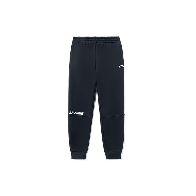 Li Ning Спортивная модная коллекция Брюки спортивные мужские Черный AKLR849-1
